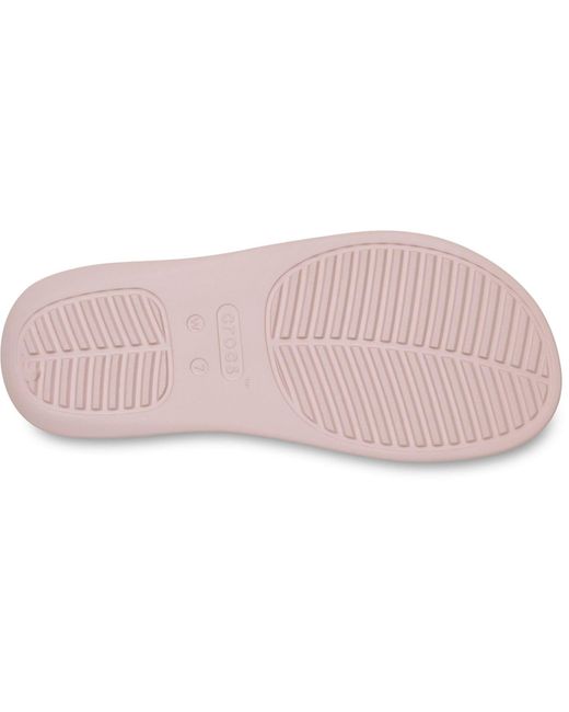 CROCSTM Pink Getaway Triangle Eva Quartz Sandals