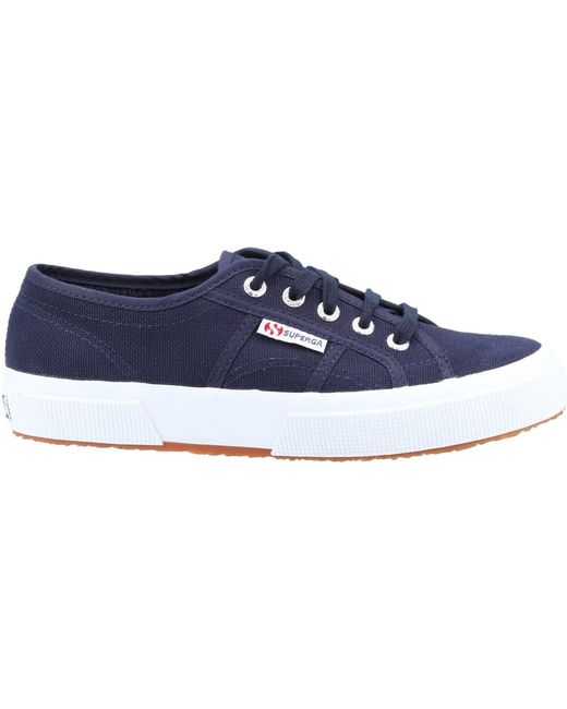 Superga Blue 2750 Cotu Classic 100% Cotton Trainers