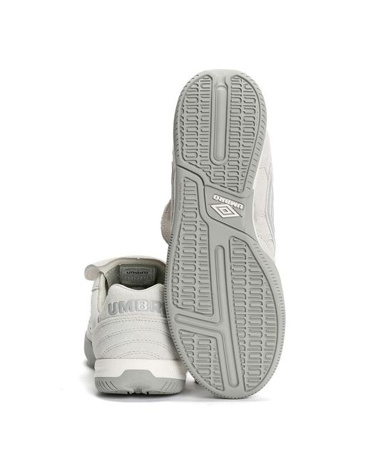 Umbro White Speciali Tr Suede Harbour Mist/Ultimate Trainers