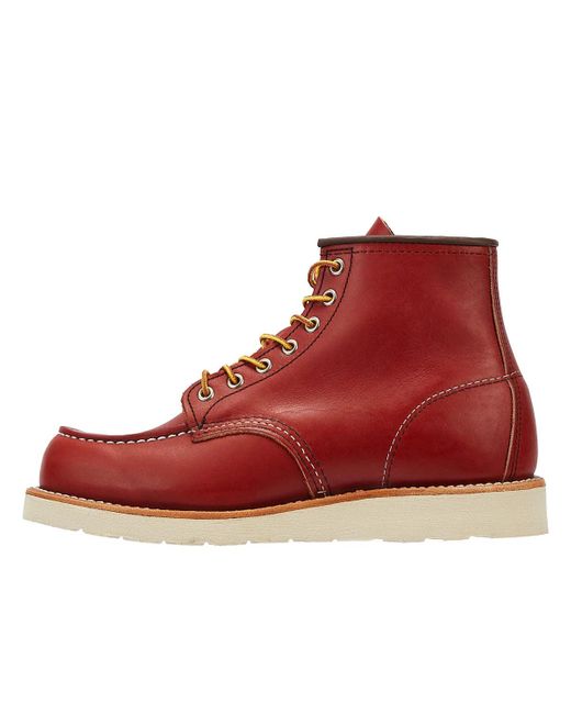 Red Wing Red Wing Shoes Heritage Work 6 Inch Moc Toe Oro Russet Men's Boots for men