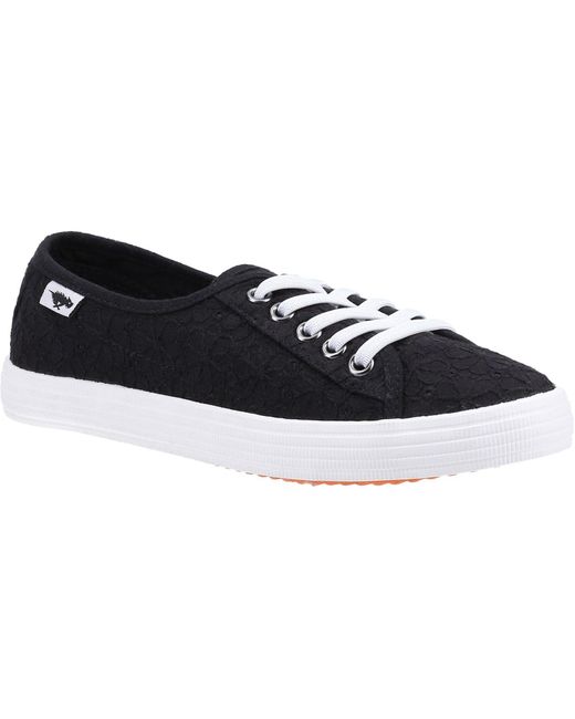 Rocket Dog Blue Chow Chow Cotton Trainers