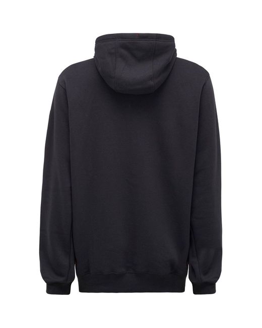 Hard Yakka Blue Brushed Fleece Synthetic Hooded Sweatshirt for men