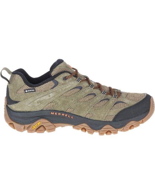 Merrell Gray Moab 3 Gtx Suede /Gum Hiking Shoes for men