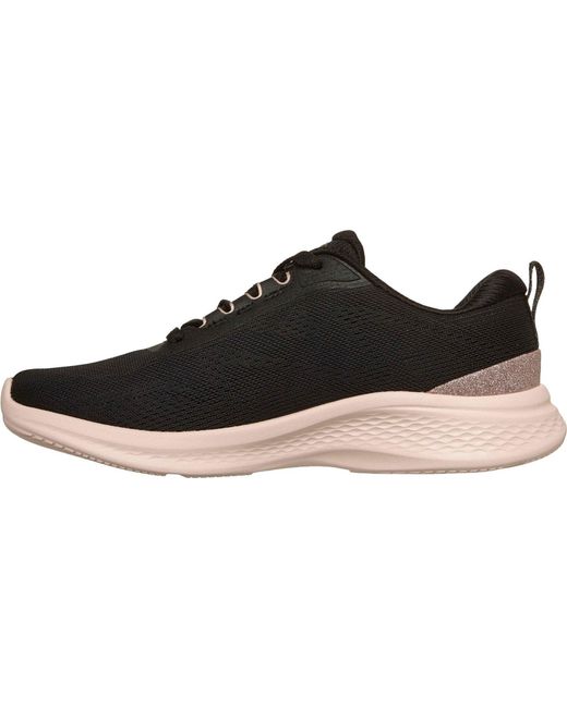 Skechers Black Skech-Lite Pro 2.0 Polyester /Rose Trainers