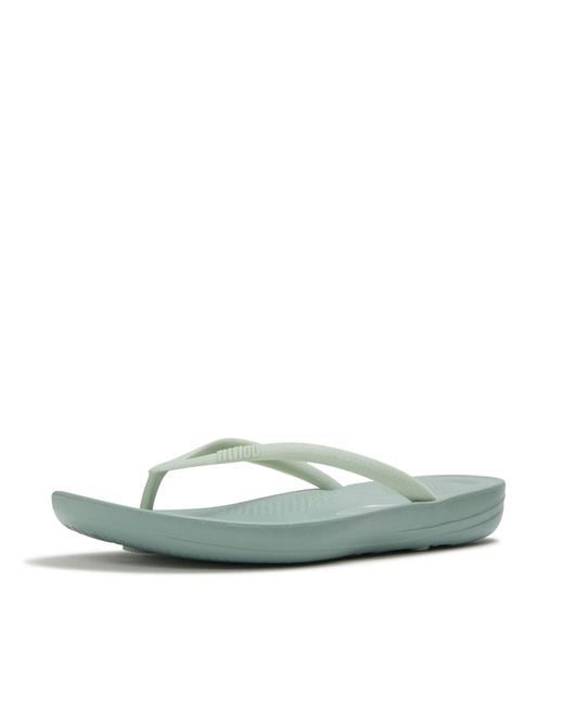 Fitflop Green Iqushion X Pantone Flip-Flops