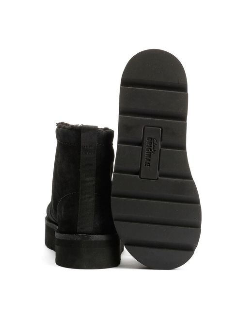 Clarks Black Meare Rooey Suede Boots