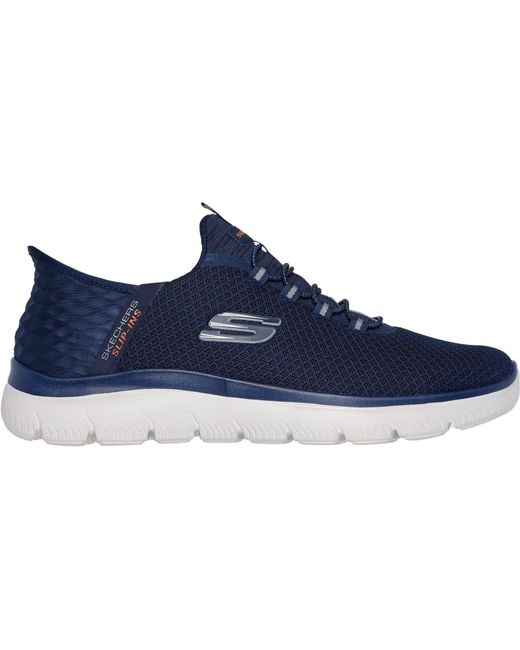 Skechers Blue Summits - High Range Sneaker Aus Polyester