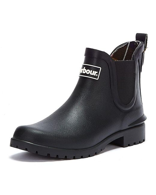Barbour Black Wilton Chelsea Boots