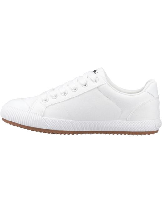 Rocket Dog White Cheery Low Cotton Trainers