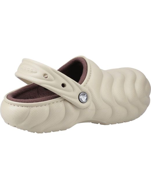 CROCSTM Natural Classic Lined Overpuff Synthetic Moth Clogs
