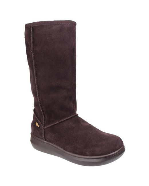 Rocket Dog Brown Sugardaddy Suede Chocolate Boots