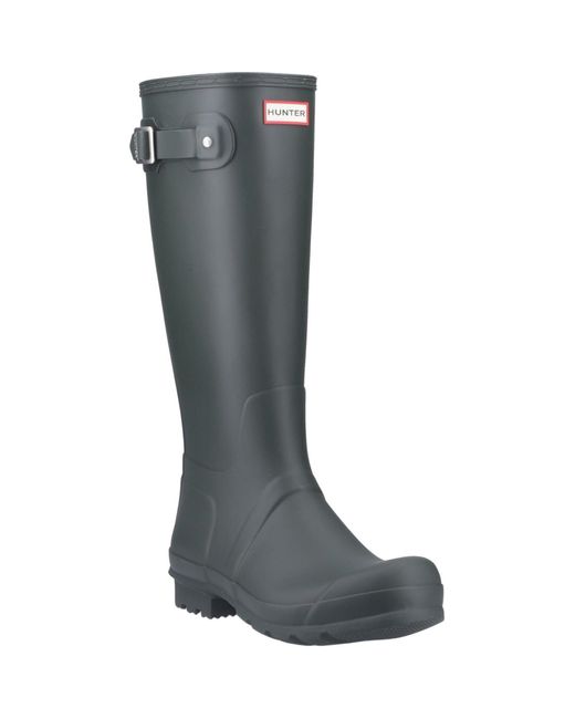 Original Tall Stivali Di Gomma Da Uomo di Hunter in Black da Uomo