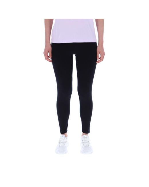 Reebok Black Brie Small Logo Legging Sports Leggings