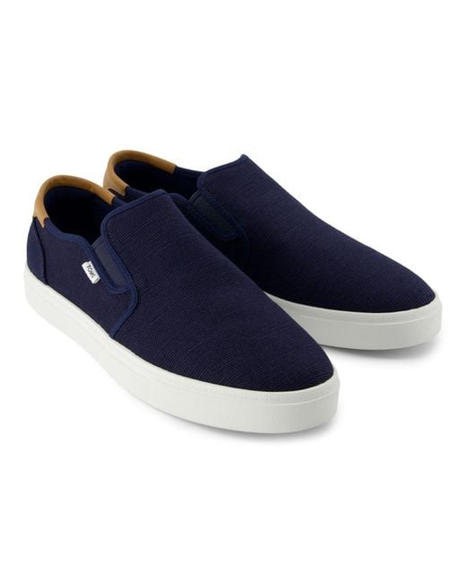 TOMS Blue Baja 2.0 Cotton Trainers for men