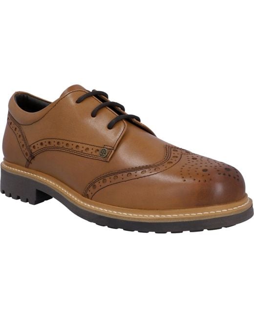 Hunter Brown Cawdor Brogue Gibson Shoes for men