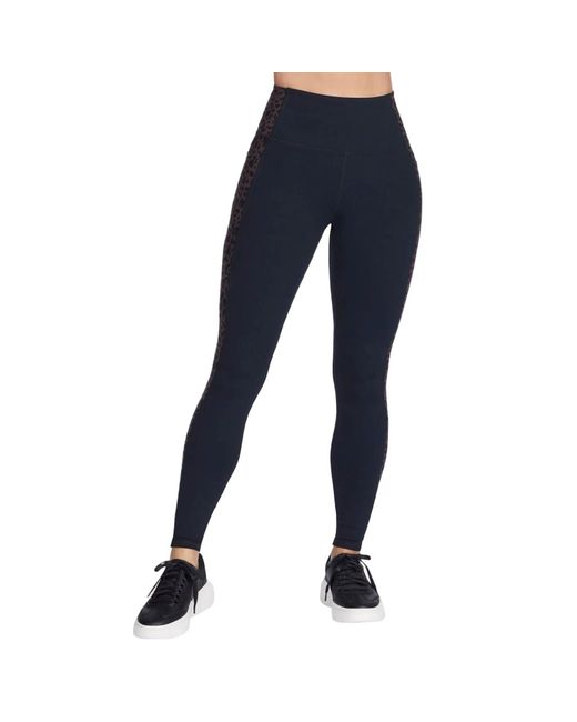 Skechers Blue Gowalk Print leggings