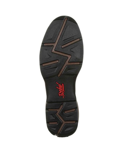 Durango Brown Rebel Leather Coyote Boots for men