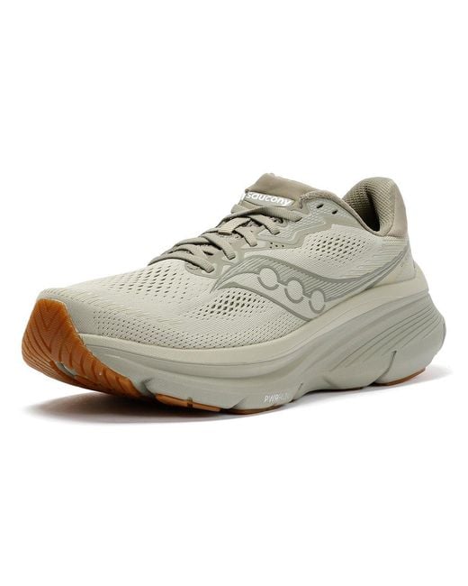 Saucony Gray Guide 19 Sage/Gum Trainers for men