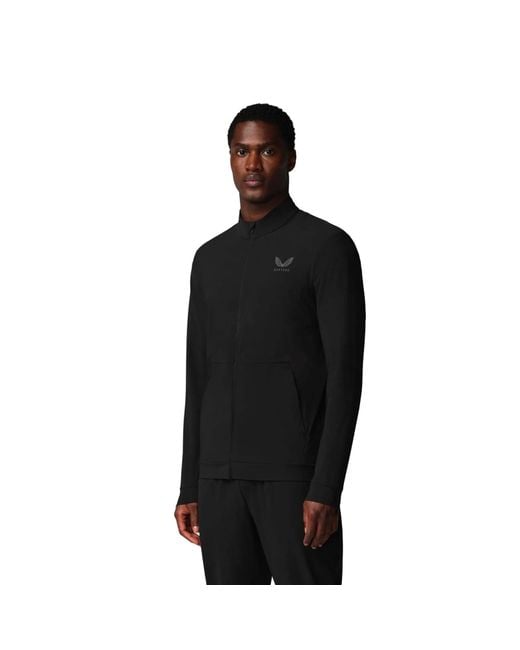 Castore Black Tech Training Track Jackets for men