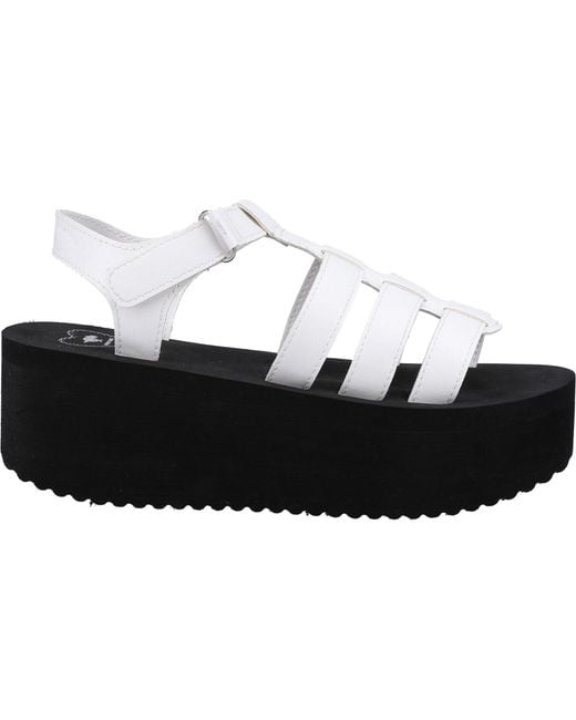 Rocket Dog Black Helio Terrence Synthetic Wedges