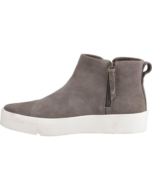 TOMS Gray Verona Mid Ankle Boots