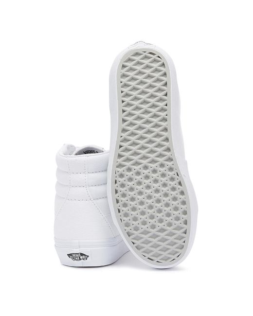 vans white trainers mens