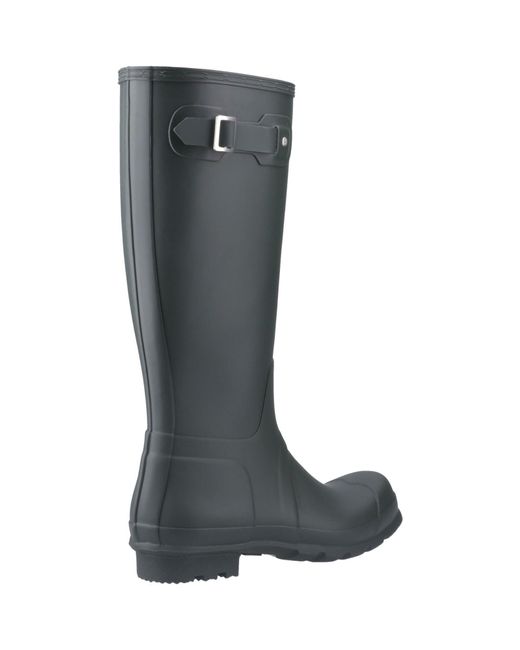 Original Tall Stivali Di Gomma Da Uomo di Hunter in Black da Uomo