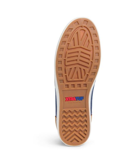 XtraTuf Blue Sharkbyte Canvas Trainers for men