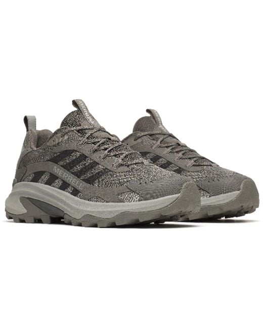 Merrell Gray Moab Speed 2 Anthracite Hiking Shoes for men