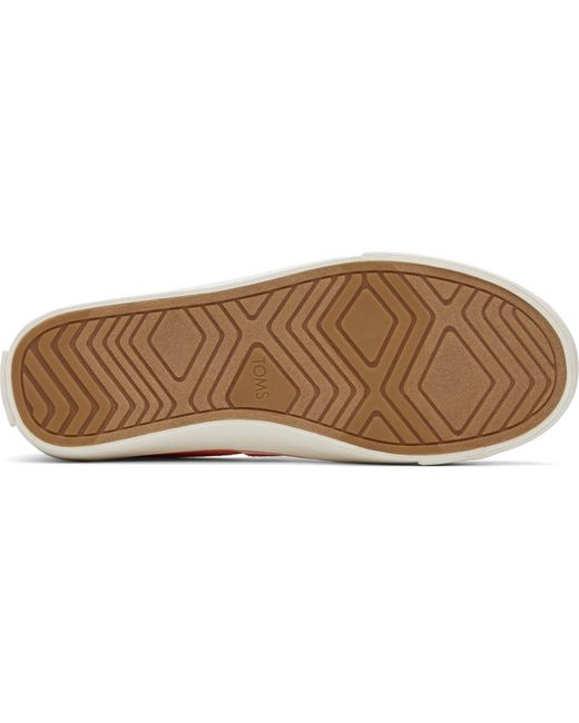 TOMS Pink Alpargata Fenix Slip on Espadrilles