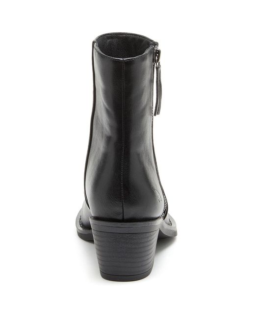 Rocket Dog Black Yonder Synthetic Heeled Ankle Boots