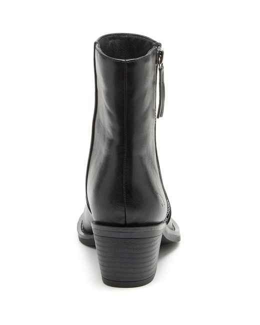 Rocket Dog Black Yonder Synthetic Heeled Ankle Boots