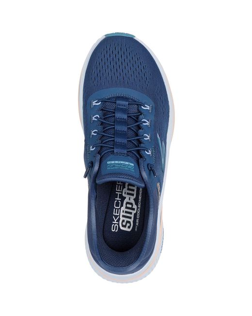 Skechers Blue Go Run Elevate 2.0 Banyan Hands Free Slip-ins Sneaker