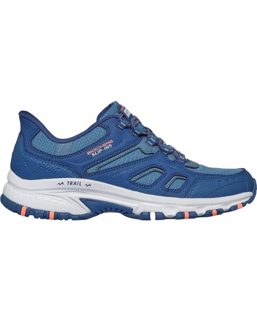 Slip-Ins Hillcrest Kamalino Bottes De Randonnée Synthétiques Skechers en coloris Blue