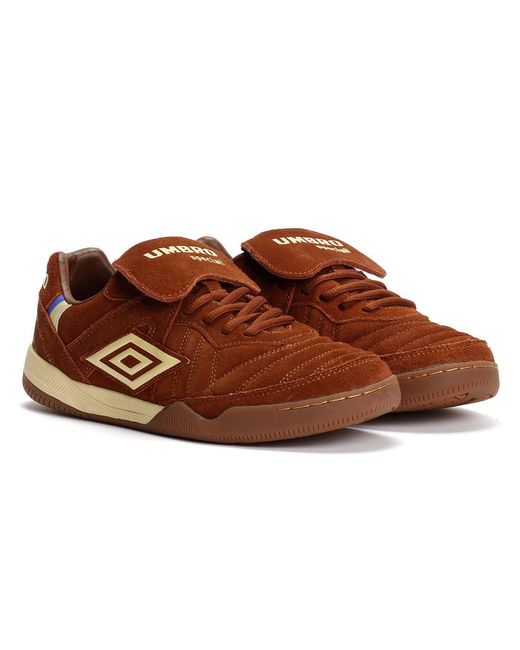 Umbro Brown Speciali Tr Suede Dark/Cream Trainers