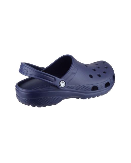 CROCSTM Blue Classic Croslite Rubber Clogs