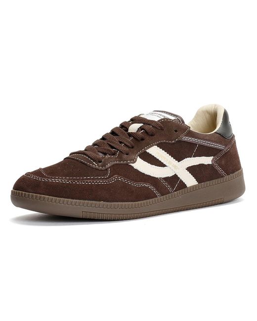 Pompeii3 Multicolor Elan Sala Suede Ecru/Biscuit Trainers for men