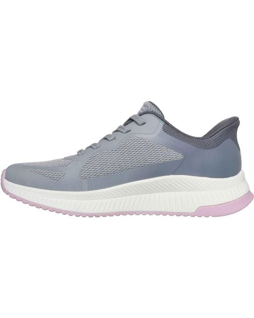Skechers Blue Bobs Sport Squad Chaos Staple Look Trainers