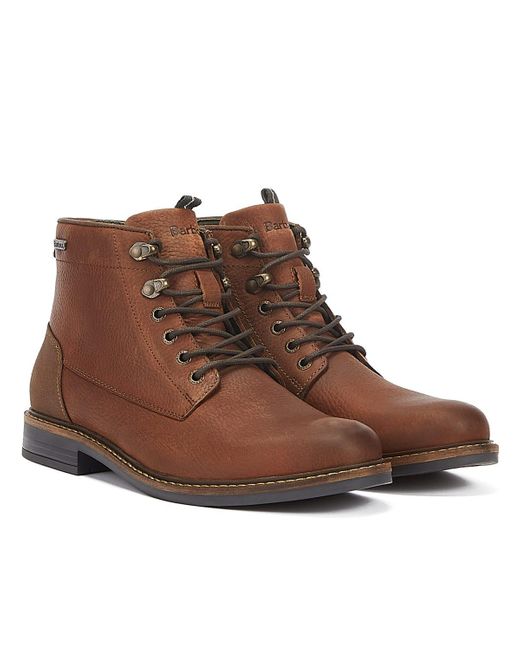 Barbour Brown Deckham Cedar Boots for men