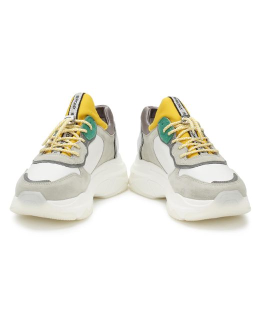 womens chunky white trainers