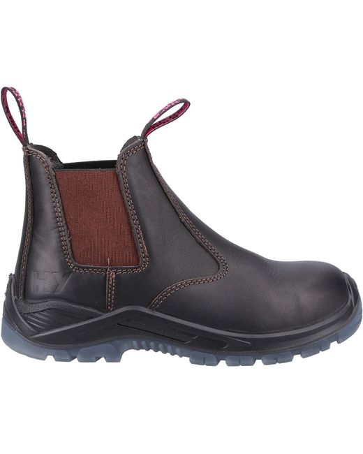 Hard Yakka Brown Banjo Leather Safety Boots