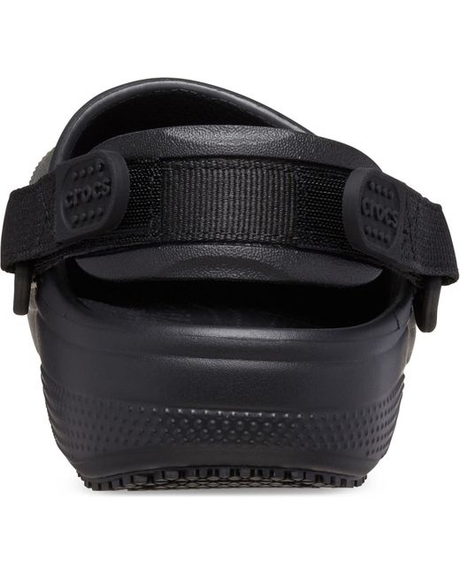 CROCSTM Black Classic Thermoplastic Clogs for men