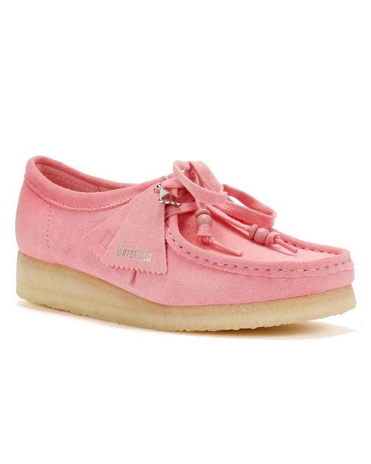 Clarks Pink Wallabee