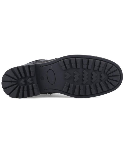 Hunter Black Loch Brogue Boots for men