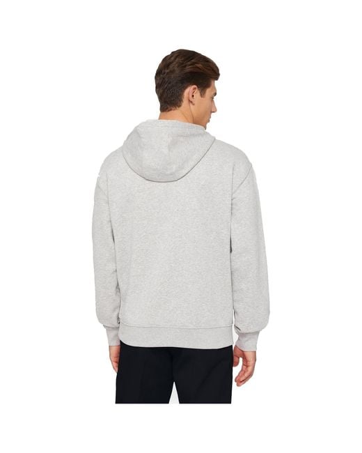 Dickies Gray Everyday Fleece Cotton Hooded Sweatshirt for men
