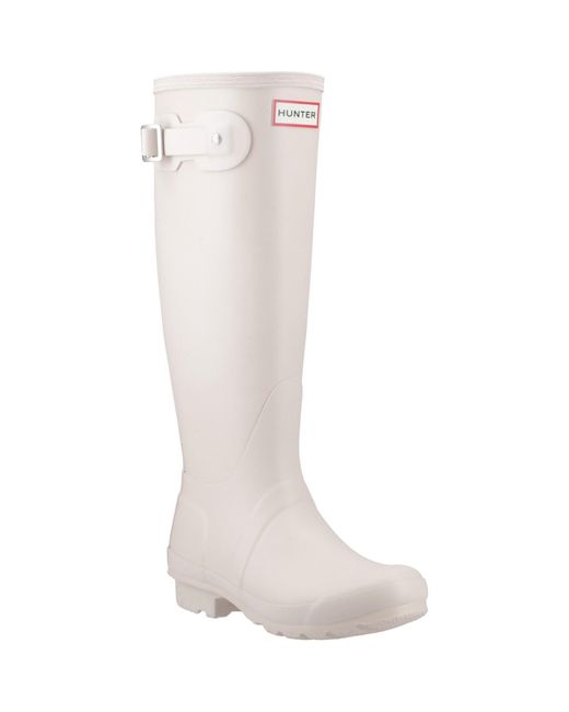 Hunter Gray Original Tall Rubber Cast Wellington Boots