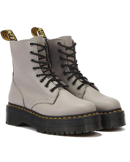 Dr. Martens Dr. Martens Jadon Iii Pisa Zinc Boots in Black Lyst UK