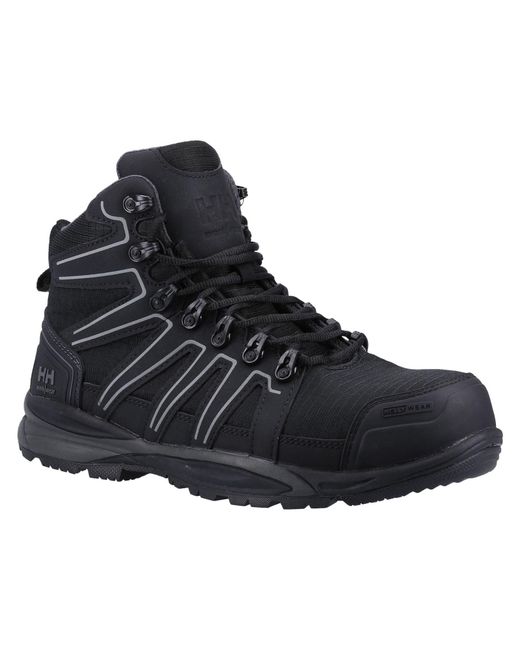 Helly Hansen Black Manchester Mid S3 Synthetic