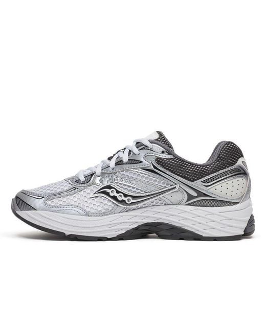 Saucony Gray Progrid Omni 9 Microchip Trainers