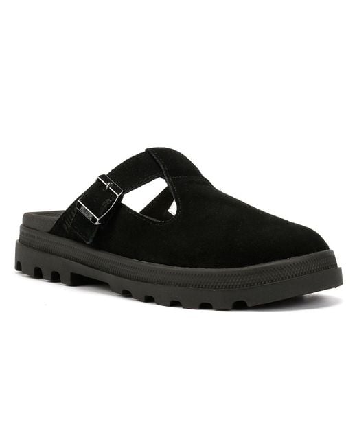 Dunelite Pyla Chaussures Confort En Daim Palladium en coloris Black